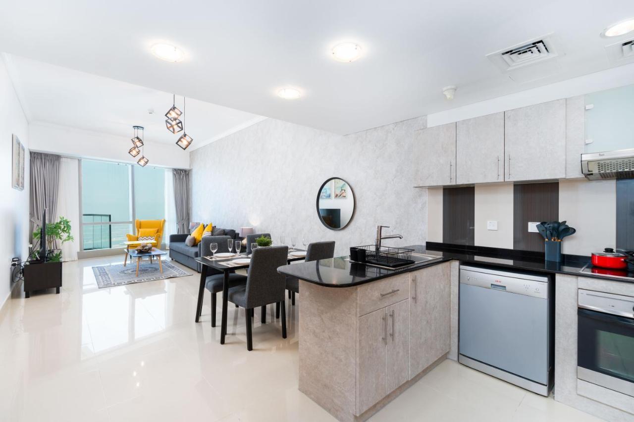 White Sage - Incredible Full Sea And Dubai Eye View In Marina Apartment Exterior foto