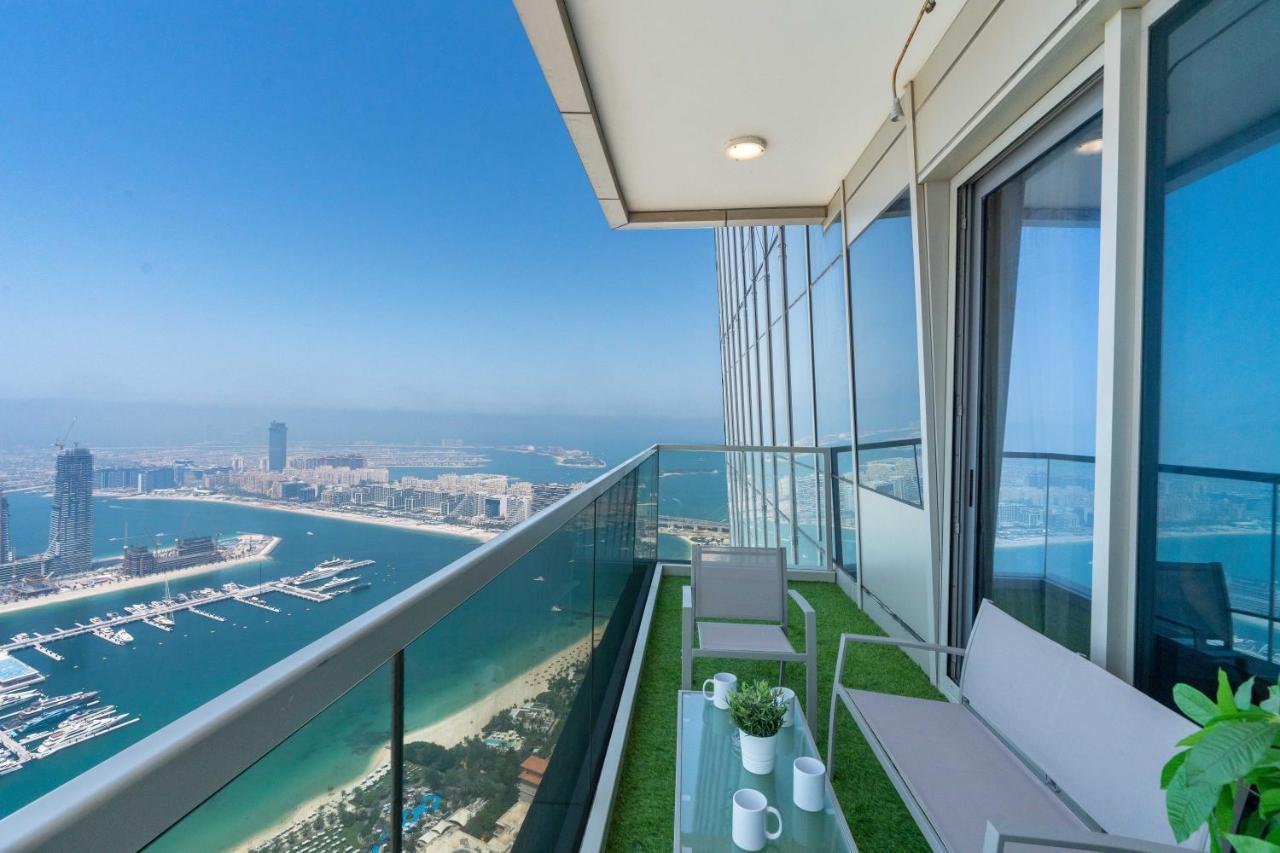 White Sage - Incredible Full Sea And Dubai Eye View In Marina Apartment Exterior foto